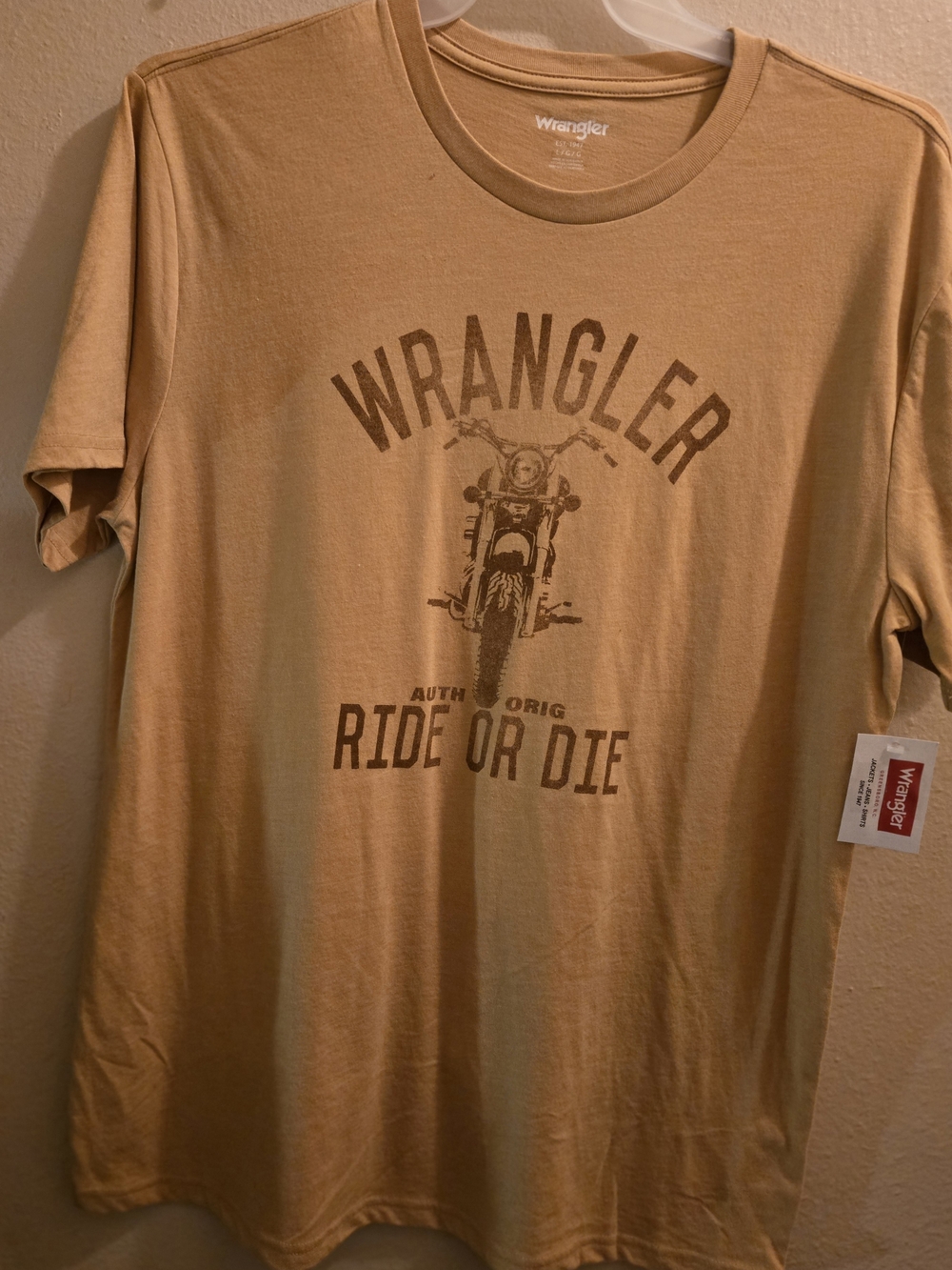 Wrangler Short‑Sleeve 'Ride or Die' Graphic Tee